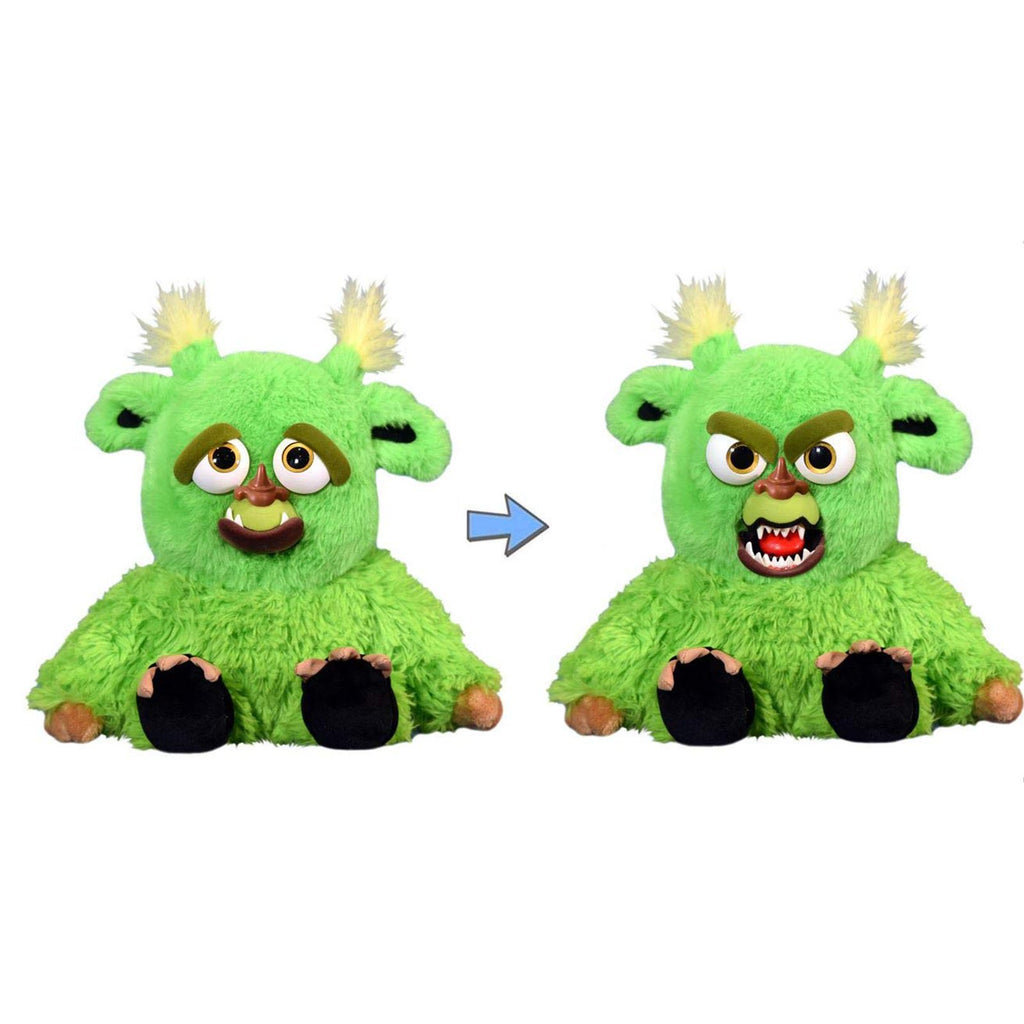 Feisty Pets Grayson The Glutton Green Monster Plush Figure - Radar Toys