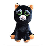 Feisty Pets Katy Cobwebs Black Cat Plush Figure - Radar Toys