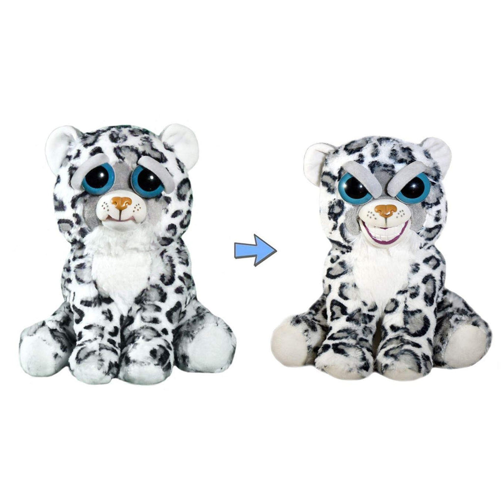 Feisty Pets Lethal Lena Snow Leopard Evil Grin Plush Figure - Radar Toys