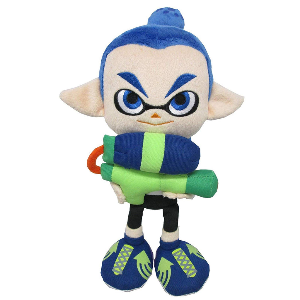 Little Buddy Splatoon Inkling Boy Blue 8 Inch Plush - Radar Toys