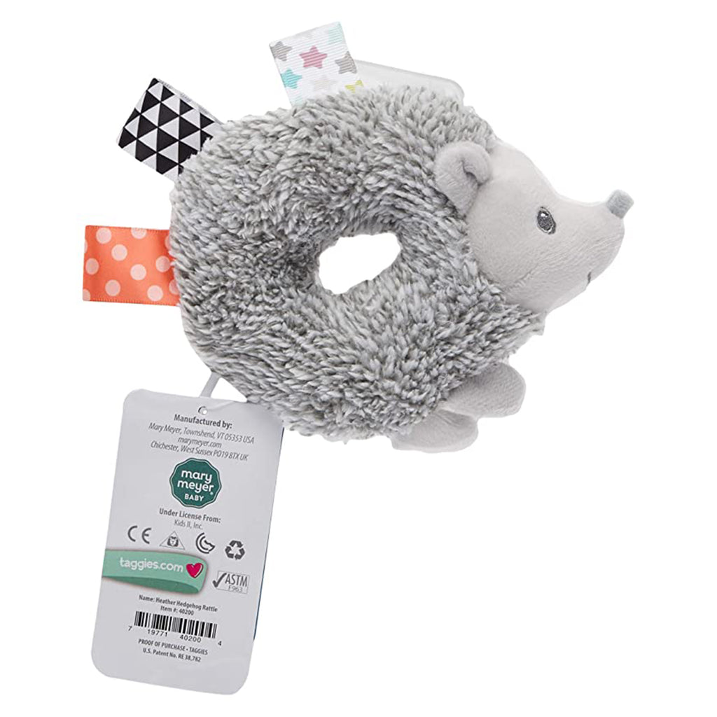 Mary Meyer Taggies Heather Hedgehog Lovey Plush Figure - Radar Toys