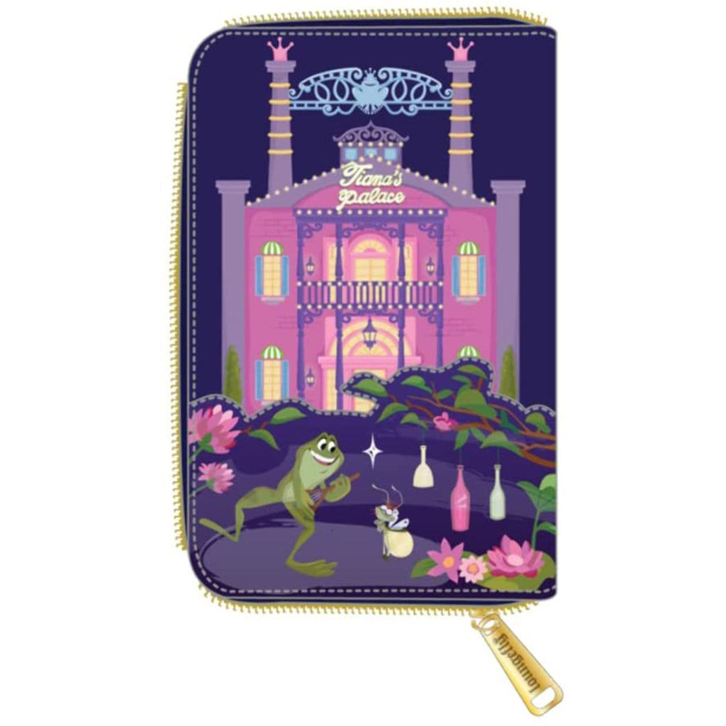 Loungefly Disney Princess And The Frog Tiana's Palace Zip Around Wallet