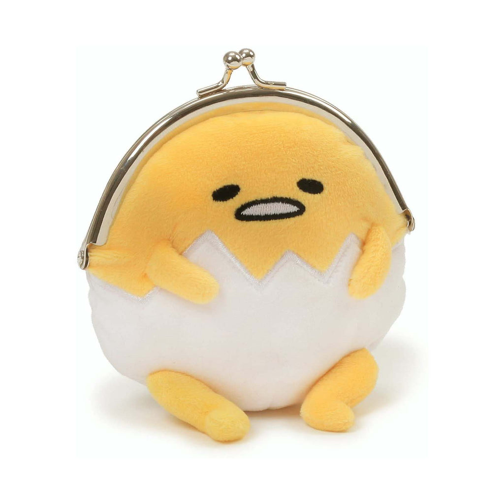 Gund Sanrio Gudetama The Lazy Egg 5 Inch Plush Coin Purse - Radar Toys