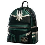 Loungefly Captain Marvel Green Suit Print Mini Backpack - Radar Toys