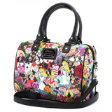 Loungefly Disney Alice In Wonderland Character All Over Print Duffle Purse Bag - Radar Toys