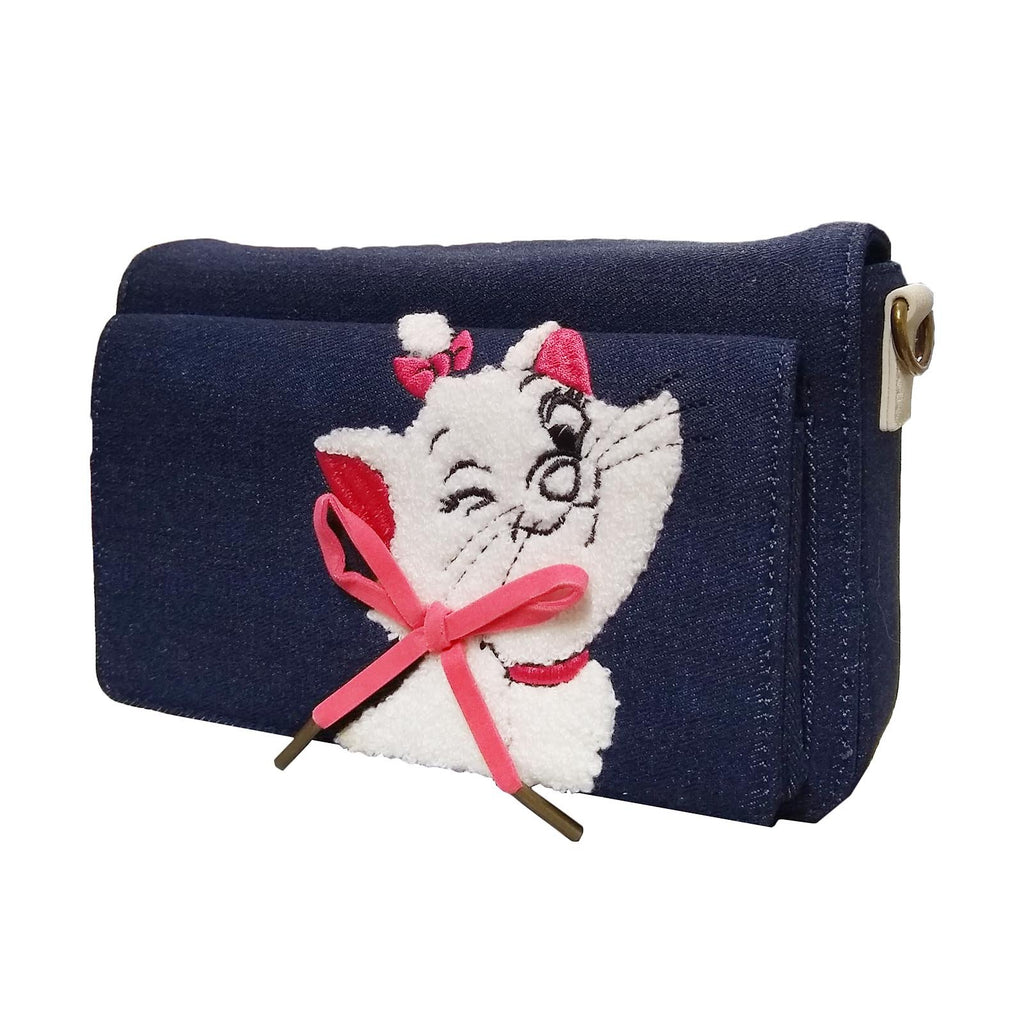 Loungefly Disney Aristocats Marie Denim Crossbody Bag Purse