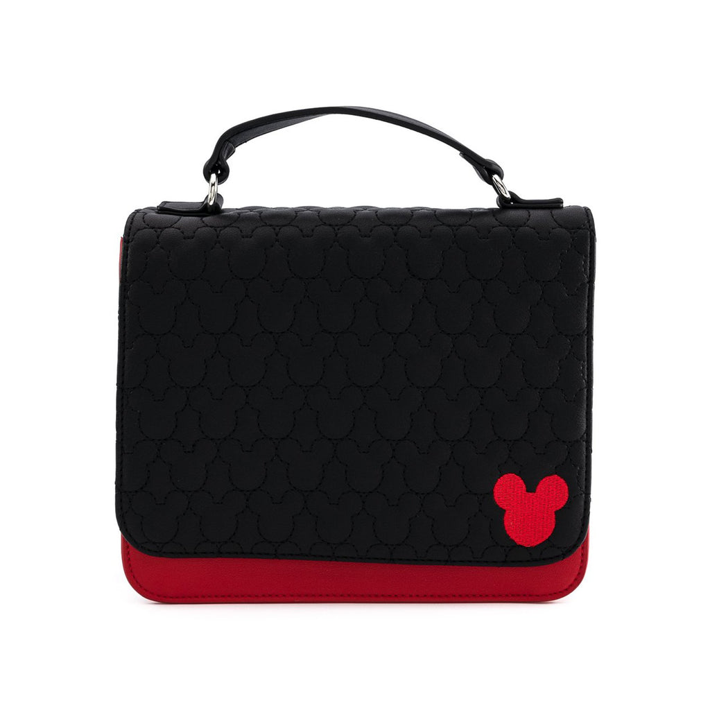 Loungefly Disney Mickey Mouse Quilted Oh Boy Crossbody Bag Purse