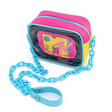 Loungefly MTV Clear Bag With Interior Pouch Crossbody Purse - Radar Toys