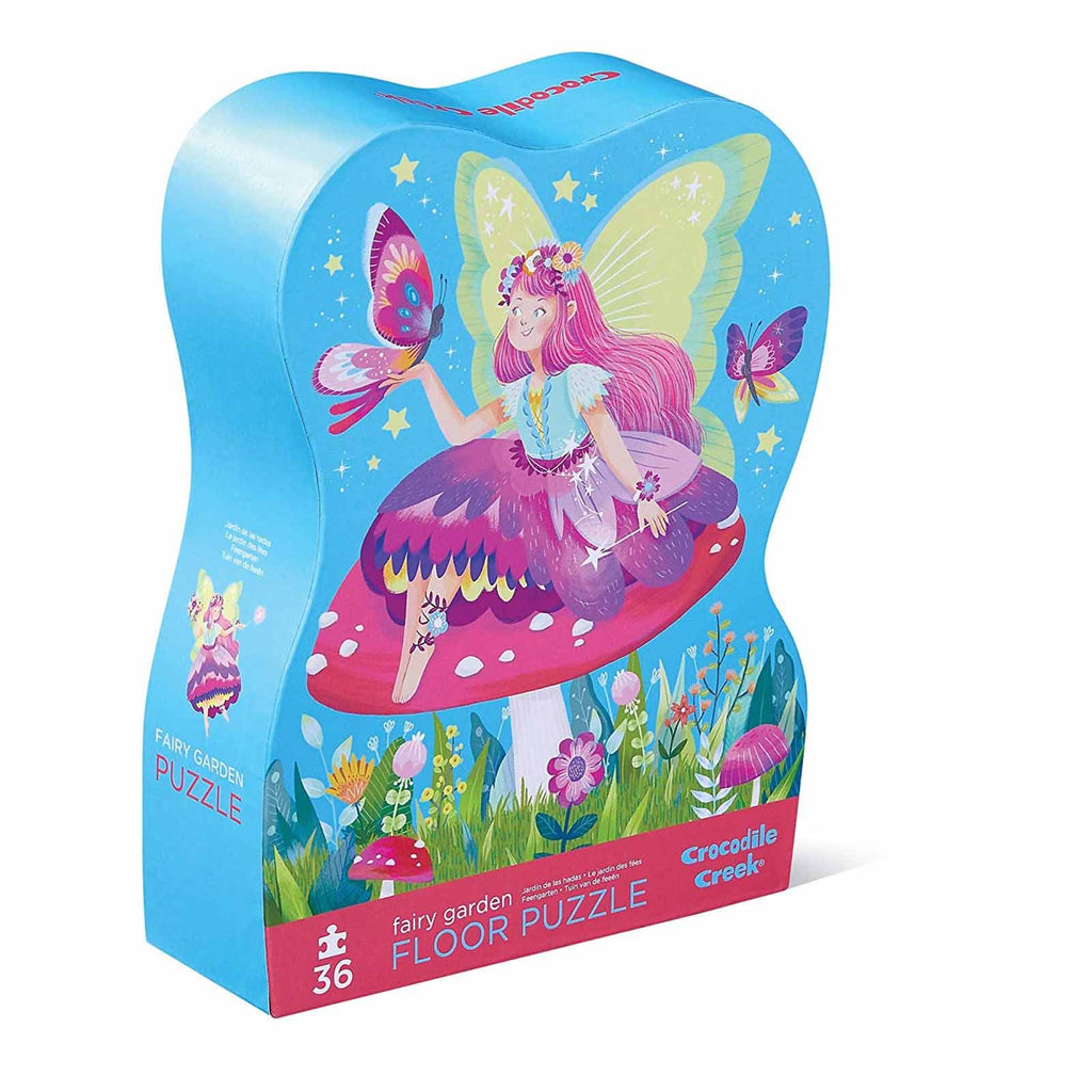 Crocodile Creek Fairy Garden 36 Piece Floor Puzzle - Radar Toys