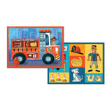 Crocodile Creek Fire Engine Two Sided 24 Piece Puzzle - Radar Toys