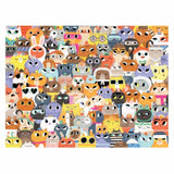 Crocodile Creek Lots Of Cats 500 Piece Puzzle - Radar Toys