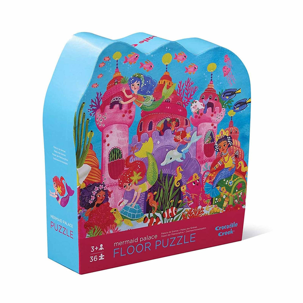 Crocodile Creek Mermaid Palace 36 Piece Floor Puzzle - Radar Toys