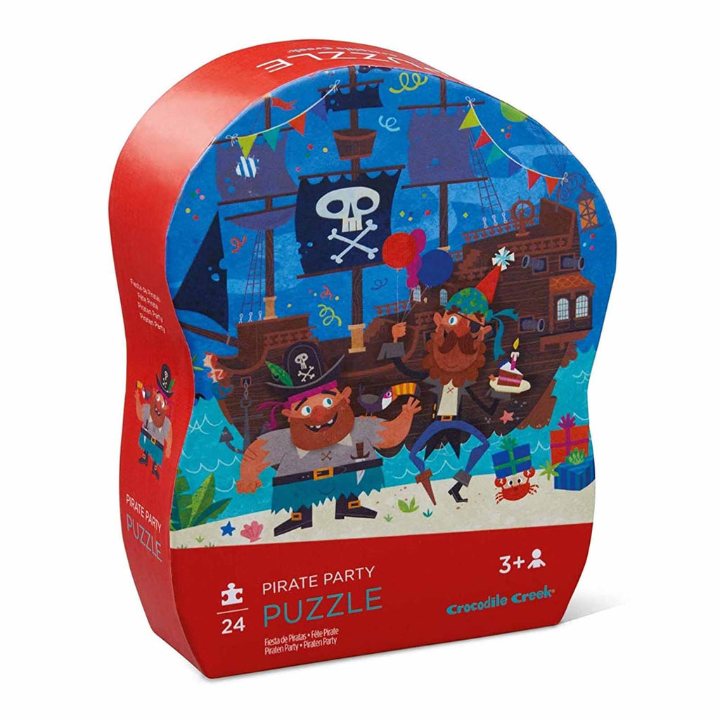 Crocodile Creek Pirate Party 24 Piece Puzzle - Radar Toys