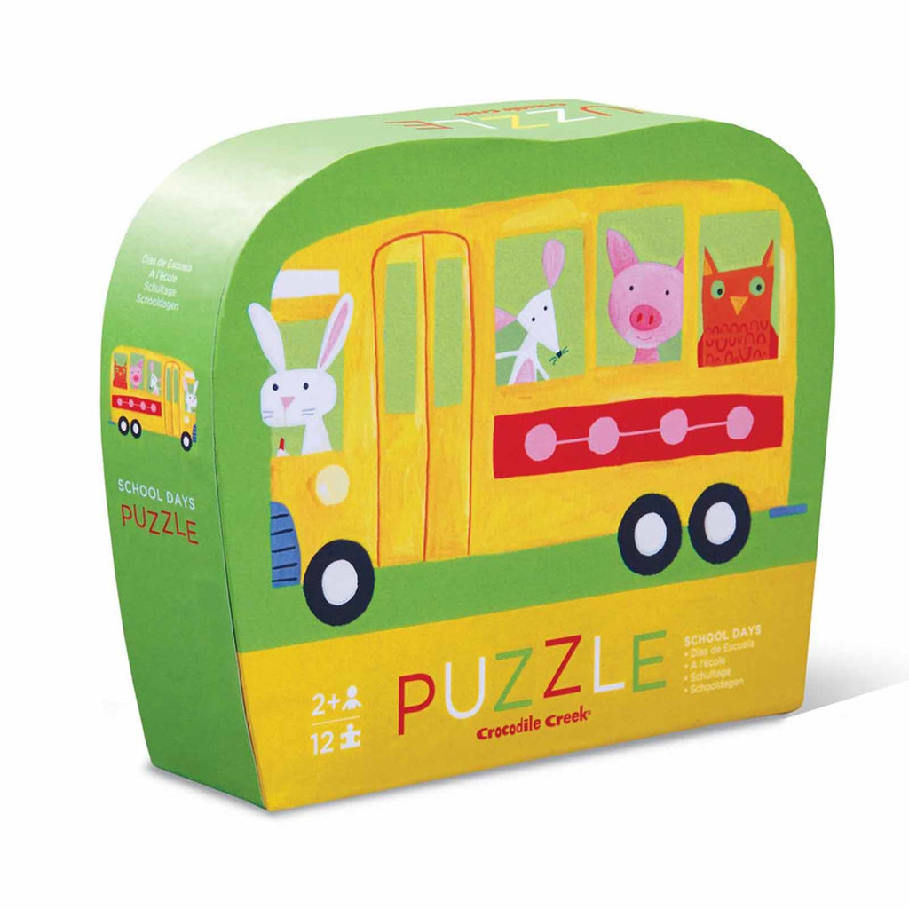 Crocodile Creek School Days 12 Piece Puzzle - Radar Toys