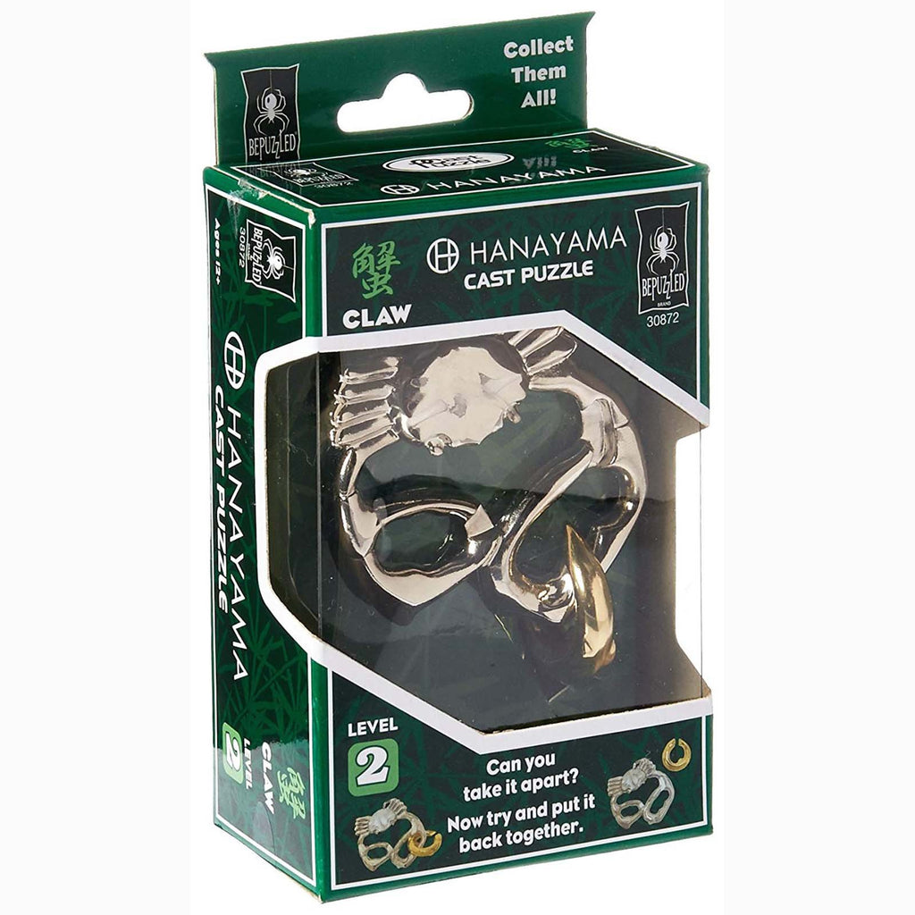 Hanayama Level 2 Claw Cast Puzzle - Radar Toys