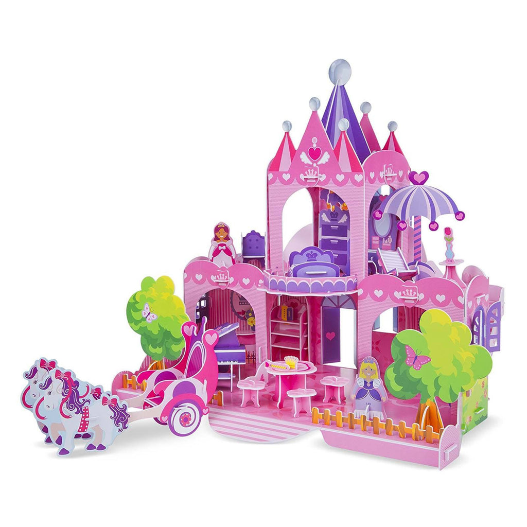 Melissa And Doug 3D Pink Palace Puzzle