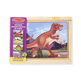 Melissa And Doug Dinosaurs 4 Twelve Piece Wooden Jigsaw Puzzles - Radar Toys