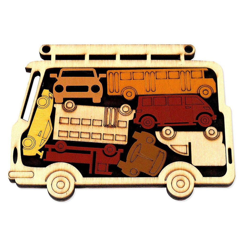 Project Genius Car Park Constantin Puzzle - Radar Toys