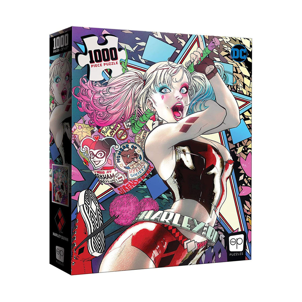 USAopoly DC Harley Quinn Die Laughing 1000 Piece Puzzle
