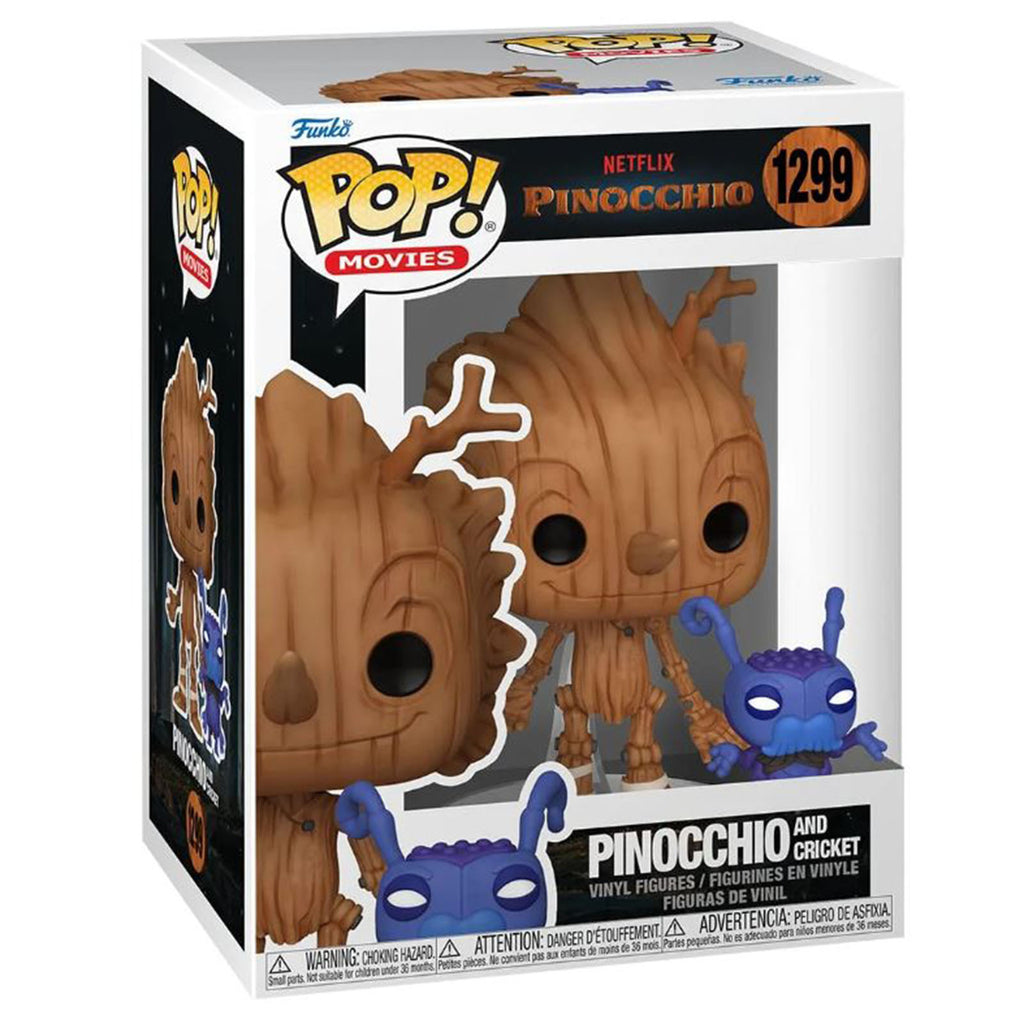 Funko Netflix Pinocchio POP Pinocchio With Cricket Vinyl Figure