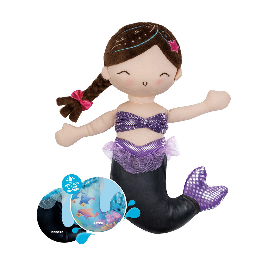 Adora Mermaid Magic Doll Coral 10 Inch Soft Doll - Radar Toys