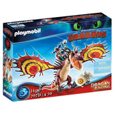 Playmobil Dragon Racing Snotlout And Hookfan 70731 - Radar Toys