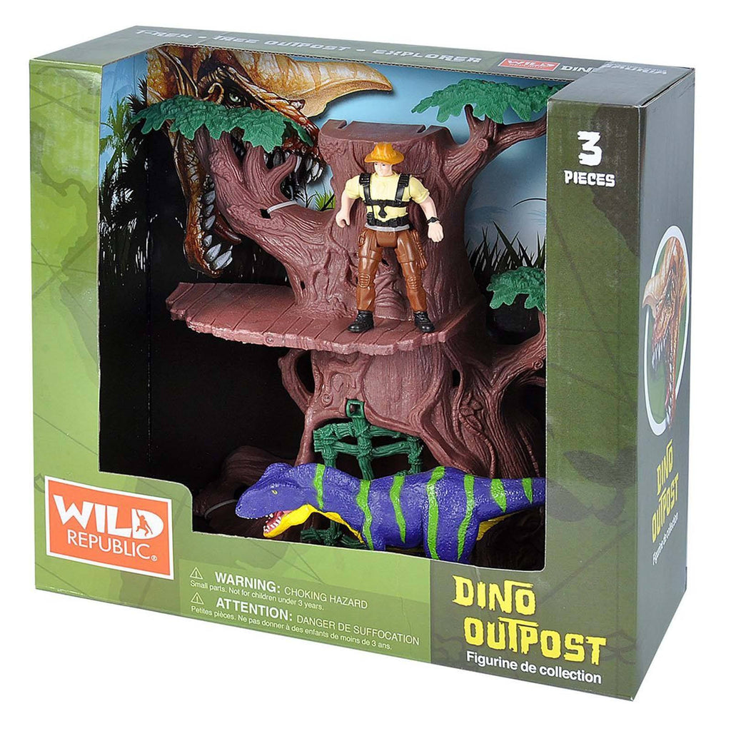 Adventure Tree Dino Outpost Figures Playset - Radar Toys