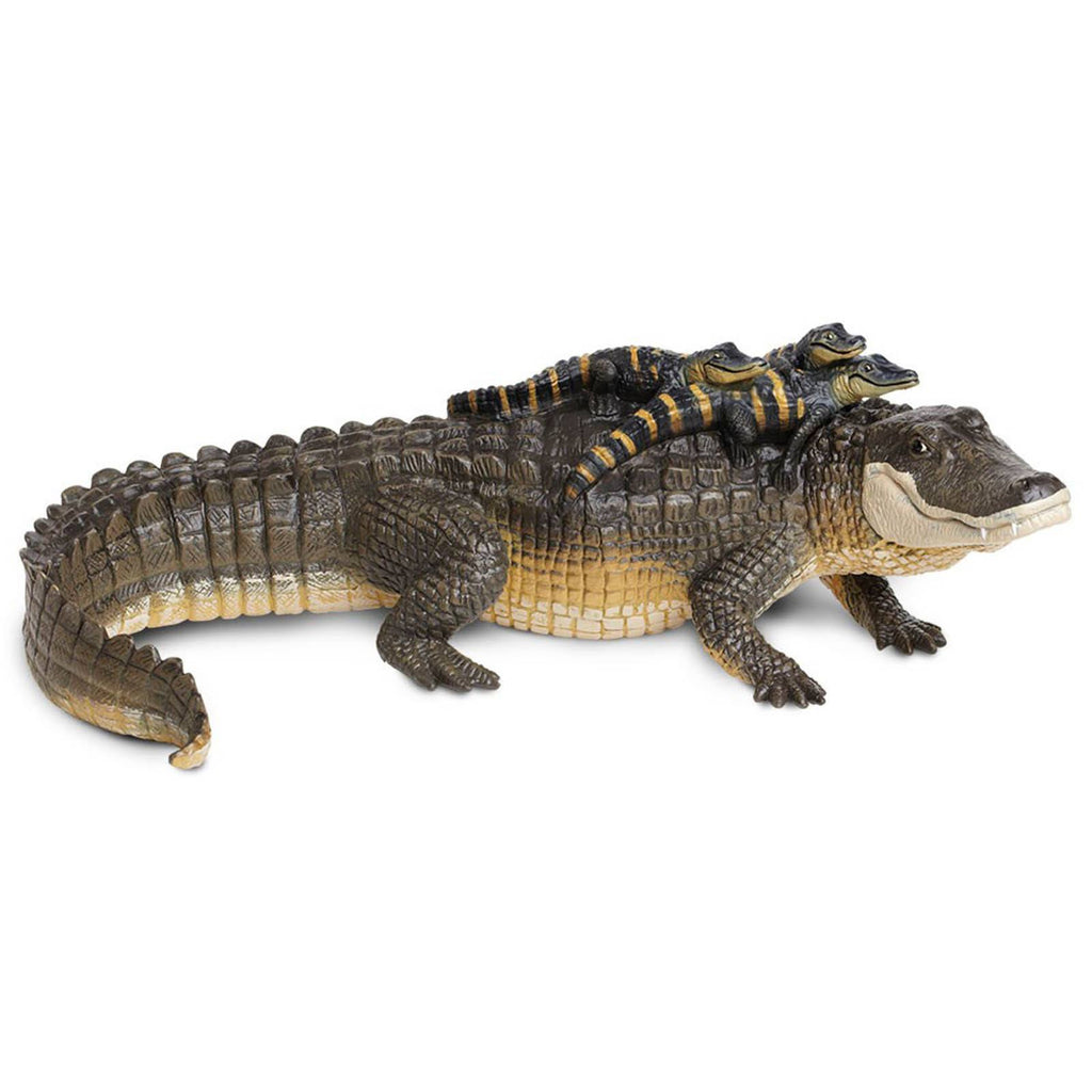 Alligator With Babies Incredible Creatures Figure Safari Ltd