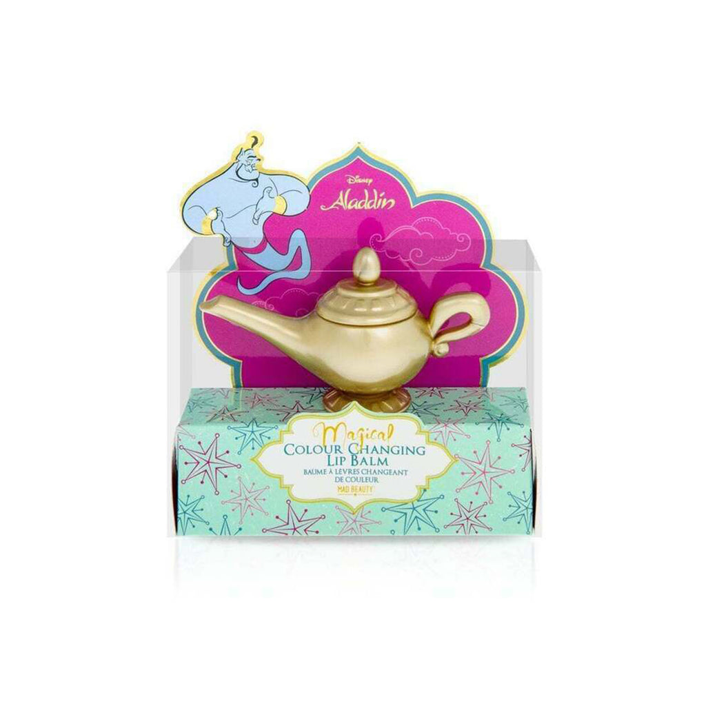 Mad Beauty Disney Aladdin Genie Lamp Color Changing Lip Balm - Radar Toys