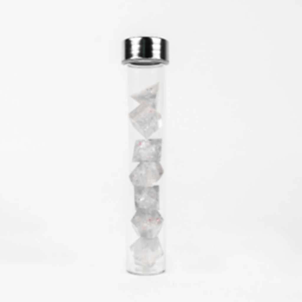 Cloak and Dagger Sirius Clear Dice 7 Piece Dice Set - Radar Toys