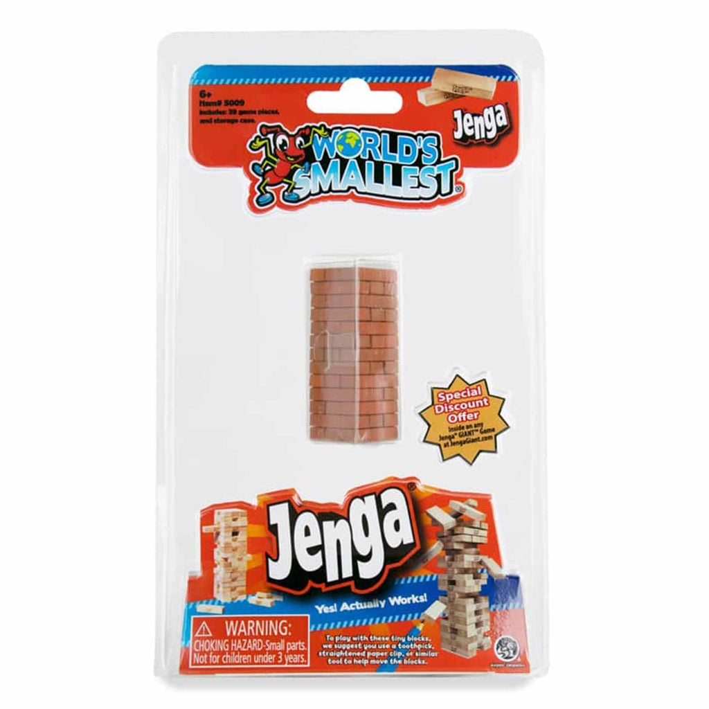 World's Smallest Jenga Game - Radar Toys