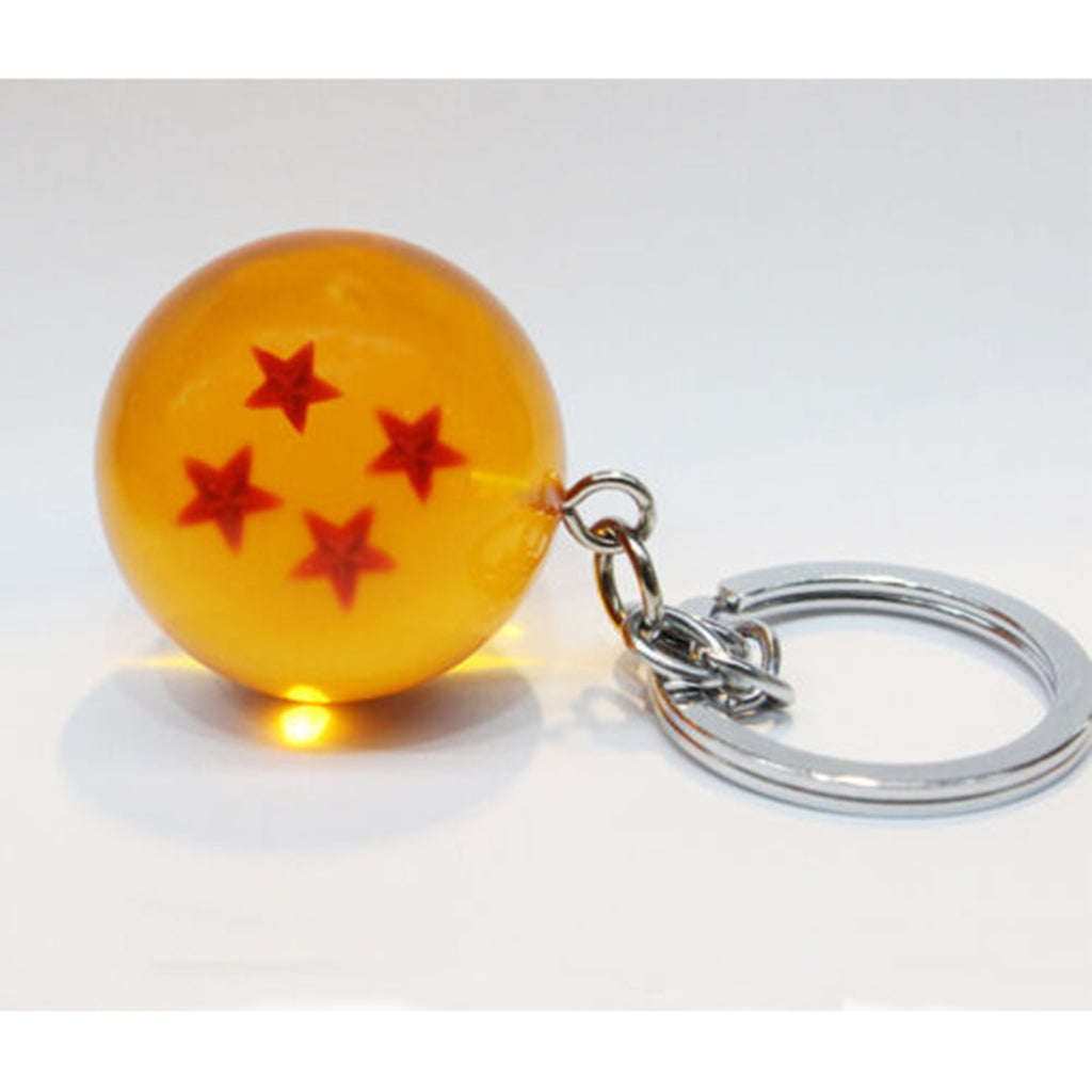 Dragon Ball Z 4 Star Dragon Ball Keychain - Radar Toys