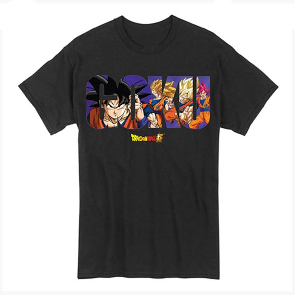Dragon Ball Super Goku Saiyan Levels Mens Tee Shirt XL - Radar Toys