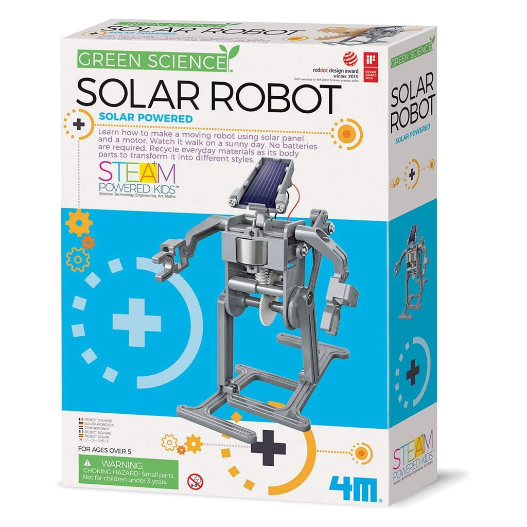 Toysmith Green Science Solar Robot Buildable Set - Radar Toys