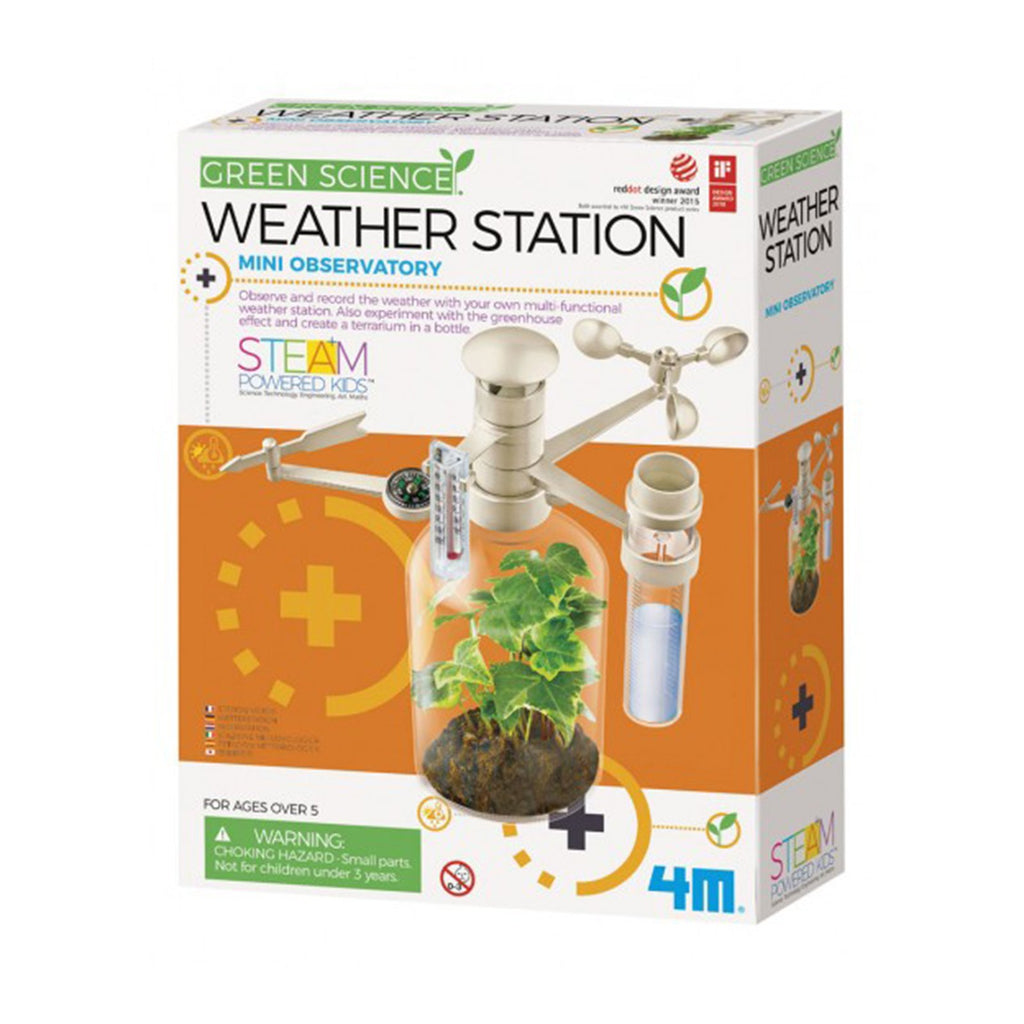 Toysmith Green Science Weather Station Mini Observatory Set - Radar Toys