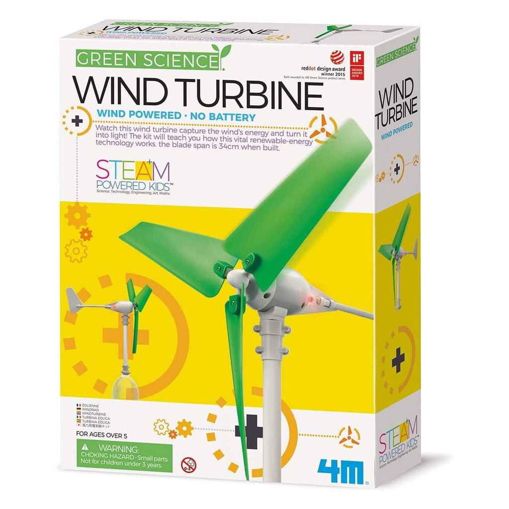Toysmith Green Science Wind Turbine Set - Radar Toys