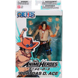 Anime Heroes One Piece Portgas D Ace Action Figure - Radar Toys