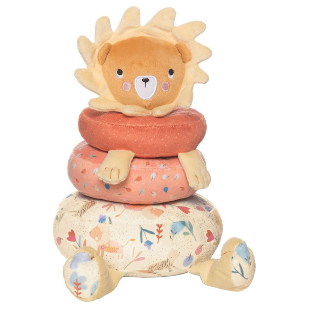 Manhattan Toys Safari Lion Plush Stacker Figure - Radar Toys