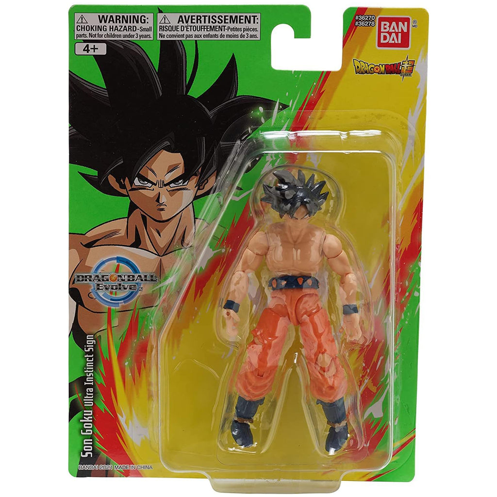 Dragonball Super Evolve Ultra Instinct Goku Sign 5 Inch Figure