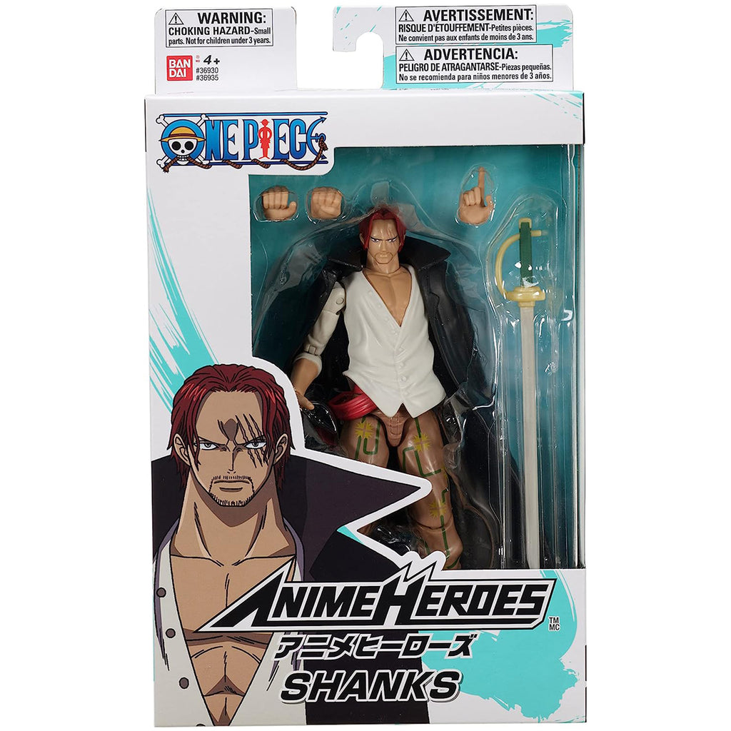 Anime Heroes One Piece Shanks Action Figure
