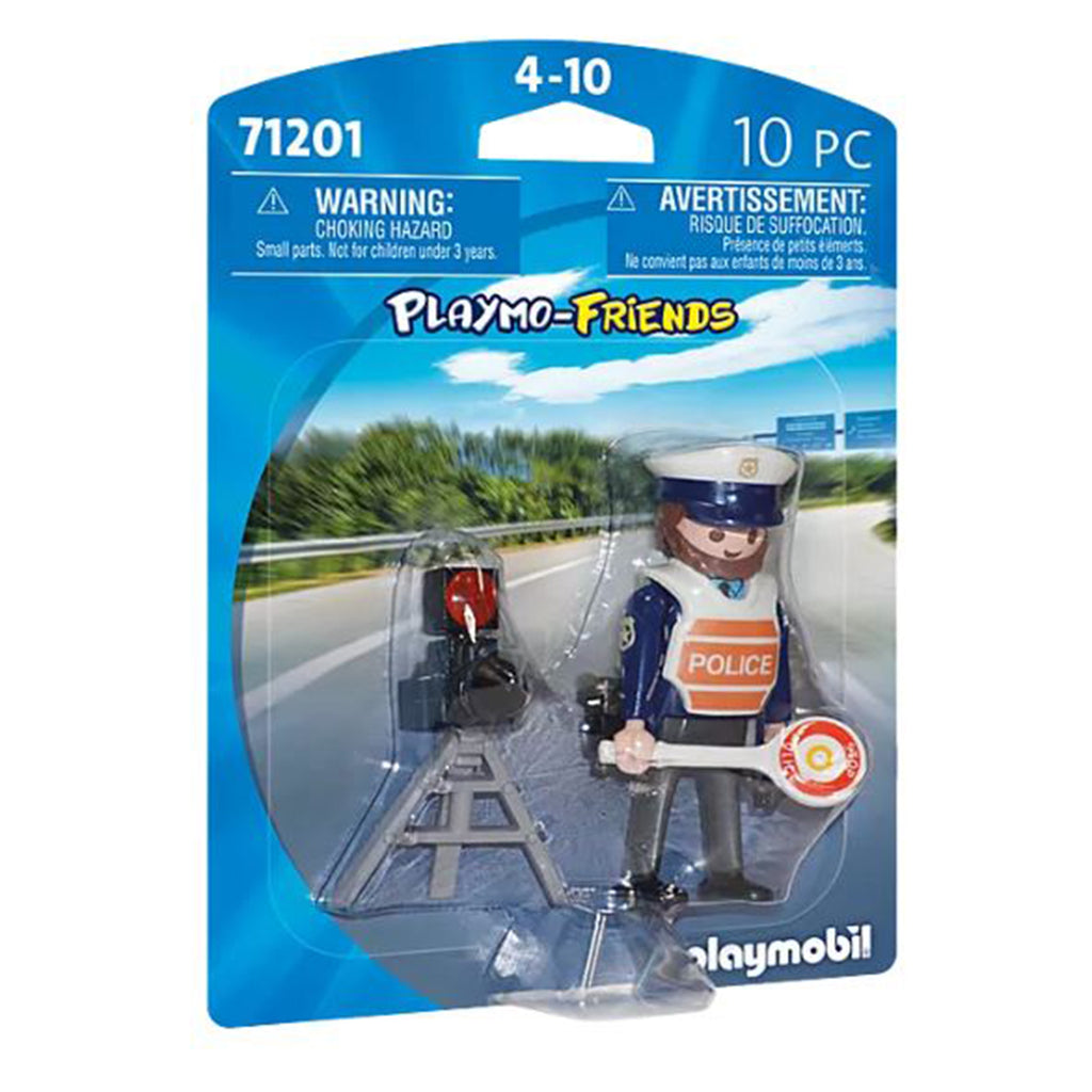 Playmobil Playmo Friends Traffic Policeman Building Set 71201