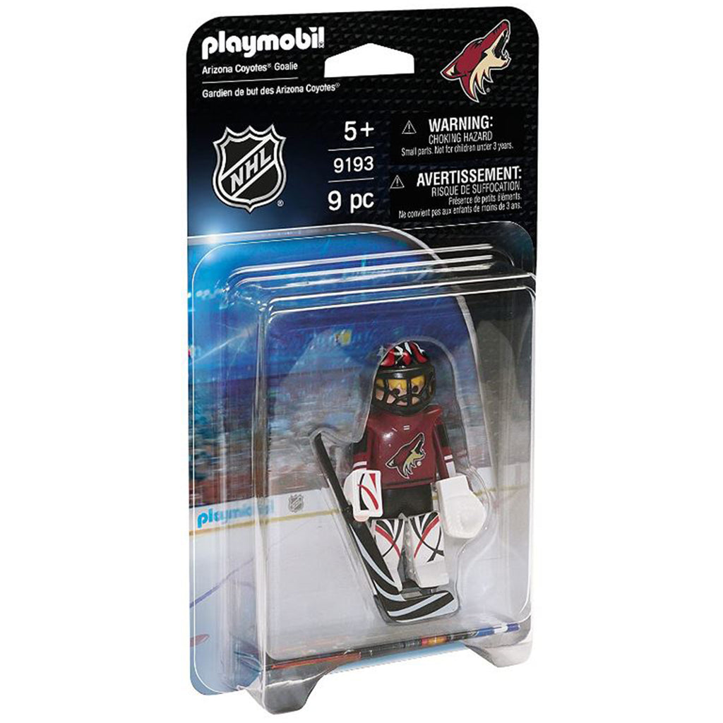 Playmobil NHL Arizona Coyotes Goalie Building Set 9193 - Radar Toys