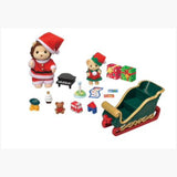 Epoch Calico Critters Mr Lion's Winter Sleigh Set - Radar Toys