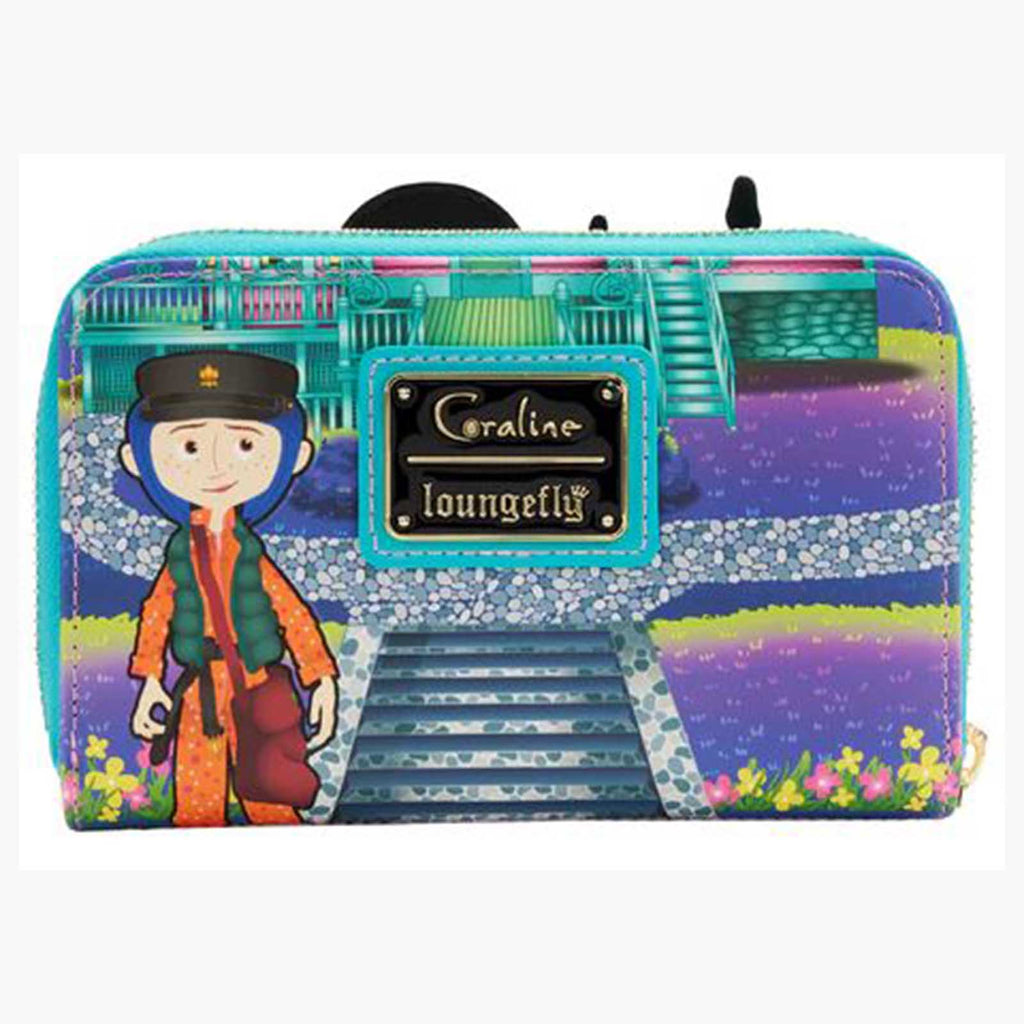 Loungefly Coraline House Zip Around Wallet