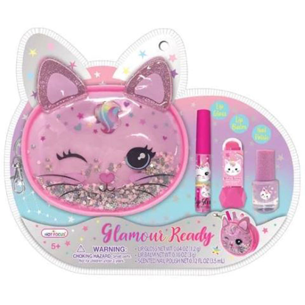 Hot Focus Caticorn Glamour Ready Cosmetic Set - Radar Toys