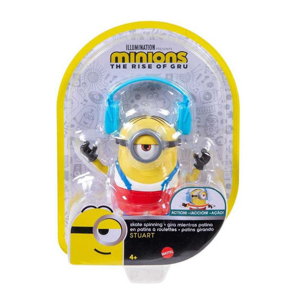 Mattel Minions Rise Of Gru Stuart Action Figure