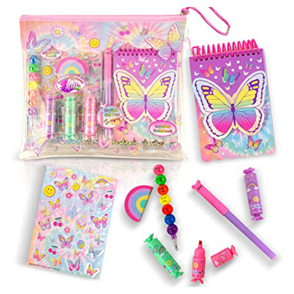 Hot Focus Tie Dye Butterfly Erasable Color Magic Set - Radar Toys