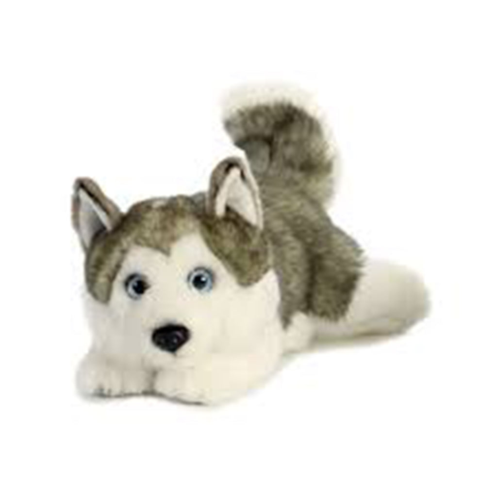 Aurora Husky Lying 11 Inch Plush Figure