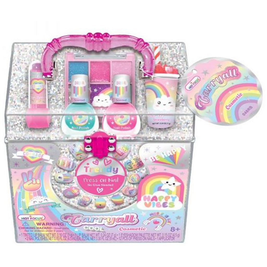 Hot Focus Rainbow Carryall Cosmetic Set - Radar Toys