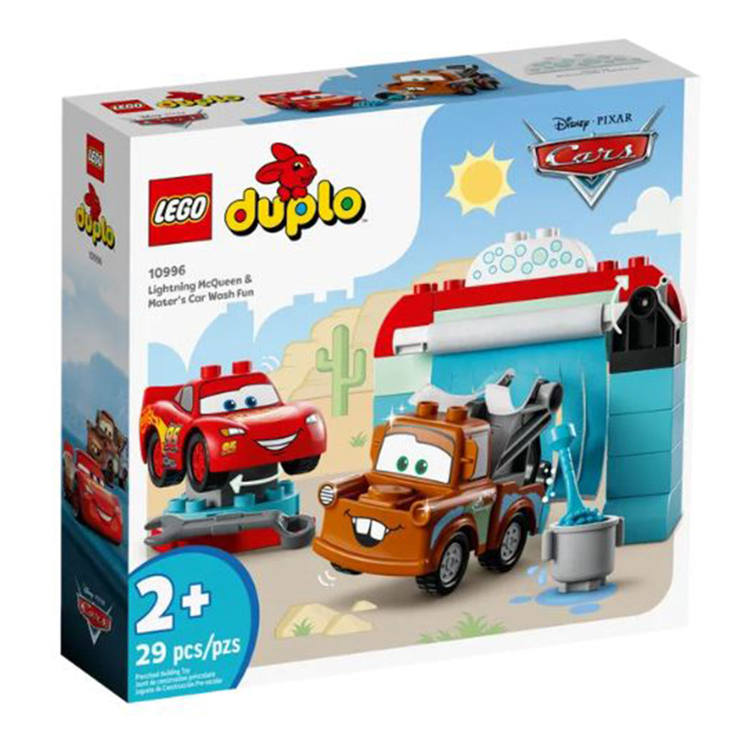 LEGO® Duplo Lightning McQueen And Mater's Car Wash Fun Building Set 10996